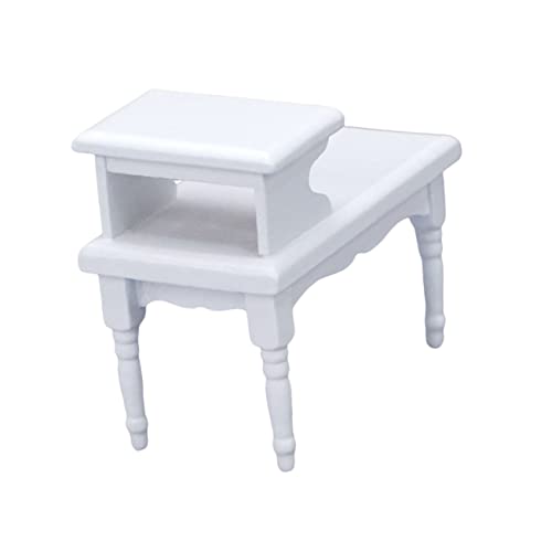Alasum 1 Stück Mini-möbelmodell Puppenhaus Mini-Tisch Miniatur-puppenstubenmöbel Und Zubehör Möbel Miniatur Teetisch-Modell Tischminiatur Mini Möbel Hölzern Weiß Alasum 1 Stück Mini-möbelmodell Puppenhaus Mini-Tisch Miniatur-puppenstubenmöbel Und Zubehör Möbel Miniatur Teetisch-Modell Tischminiatur Mini Möbel Hölzern Weiß von Alasum