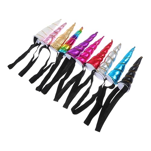 Alasum 10 Stück Einhornkopfschmuck Mädchenstirnband Kinderstirnband Party-kopfbedeckung Stirnband in Hornform Performance Haarband Dekoratives Stirnband Pp Baumwolle Zufällige Farbe Alasum 10 Stück Einhornkopfschmuck Mädchenstirnband Kinderstirnband Party-kopfbedeckung Stirnband in Hornform Performance Haarband Dekoratives Stirnband Pp Baumwolle Zufällige Farbe von Alasum