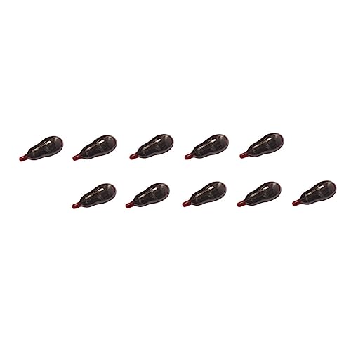 Alasum 10 Stück Künstliche Blutpille Gefälschte Blutkapseln Halloween-Trick Begünstigt Vorräte Halloween-streich-Requisite Halloween-Blut Vampir-kapseln Halloween Liefert Rot Flüssig von Alasum