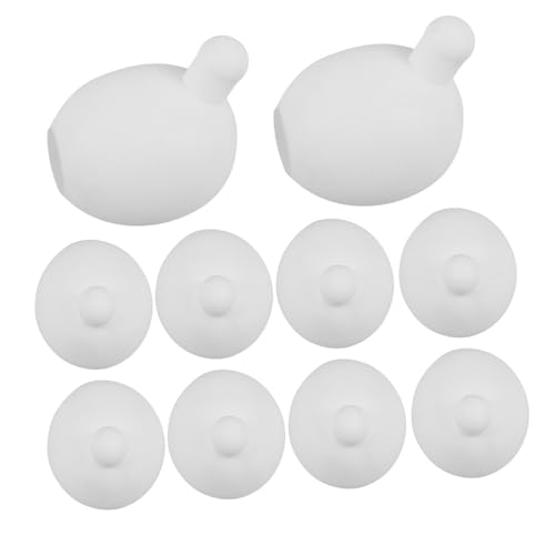 Alasum 10 Stück Teiliges DIY Silikon Bubble Insert Balls für Stressabbau Elastische Blasen Innenteile für Squeeze Dolls Zubehör für Blasenspielzeug bei Party und Geburtstag von Alasum