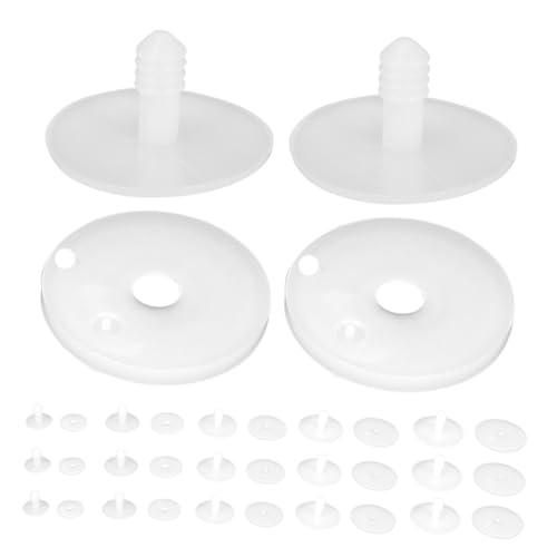 Alasum 100 Stück DIY Kunststoff Puppengelenke Flexible und Langlebige Puppenskelett Verbinder Bewegliche Kugelgelenke für Plüschbären und Stofftier Bastelprojekte Alasum 100 Stück DIY Kunststoff Puppengelenke Flexible und Langlebige Puppenskelett Verbinder Bewegliche Kugelgelenke für Plüschbären und Stofftier Bastelprojekte von Alasum