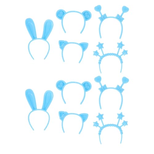 Alasum 100St Mini-Sonnenbrille Puppensachen Puppenstubenmöbel Miniatur-Zeug weihnachsgeschenk weihachtsgeschenk Puppen-Anzieh-Haarreifen Mini-Haarband für Puppe Plastik Blue Alasum 100St Mini-Sonnenbrille Puppensachen Puppenstubenmöbel Miniatur-Zeug weihnachsgeschenk weihachtsgeschenk Puppen-Anzieh-Haarreifen Mini-Haarband für Puppe Plastik Blue von Alasum