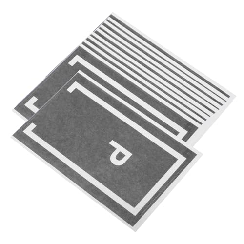 Alasum 10 Stücke Racing Decor Spielzeug Auto Parkplatz Aufkleber Für Kinder Dekorative Vinyl Aufkleber Für Kindergarten Spielzimmer von Alasum