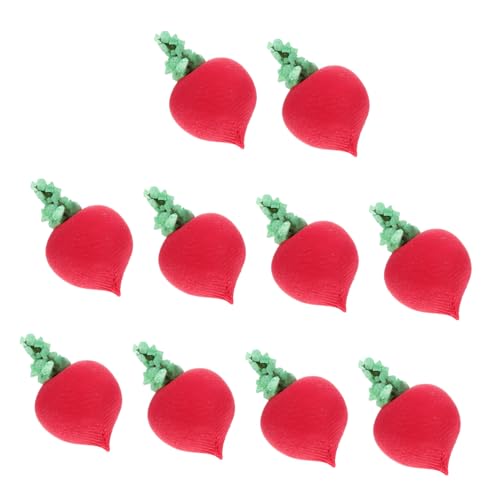 Alasum 10St Mini-Obst und -Gemüse hühner miniaturen Figuren miniaturfiguren Mini- Zubehör für Puppenhäuser Simulation Essen Dolly- - Harz rot Alasum 10St Mini-Obst und -Gemüse hühner miniaturen Figuren miniaturfiguren Mini- Zubehör für Puppenhäuser Simulation Essen Dolly- - Harz rot von Alasum