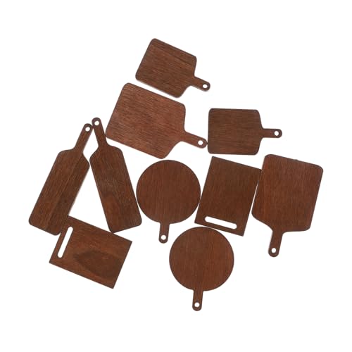 Alasum 10pcs Mini Schneidebrett Handwerk für Jungen und Mädchen Holz Miniatur Schneiden Bord Set Mini für Alasum 10pcs Mini Schneidebrett Handwerk für Jungen und Mädchen Holz Miniatur Schneiden Bord Set Mini für von Alasum