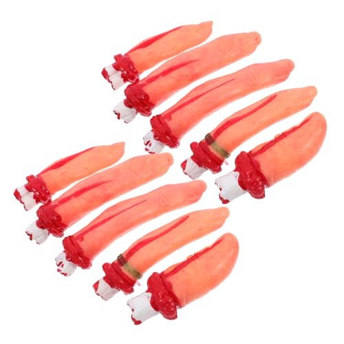 Alasum Realistische Requisite Falsche Finger Farbe Für Festivalwitze Zufällige Farbe von Alasum