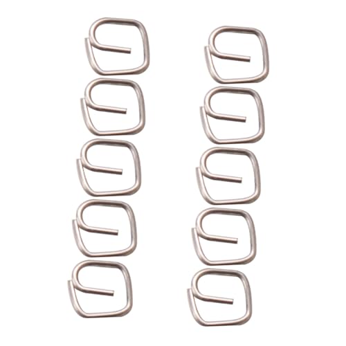 Alasum 10st Mini-Tasten Mini-hausversorgung Verzierung Der Gepäckschnalle Minipuppe Kleines Hauszubehör Mini-zubehör Miniaturpuppen Schnalle Für Puppenkleidung Spielzeug Silver Legierung von Alasum