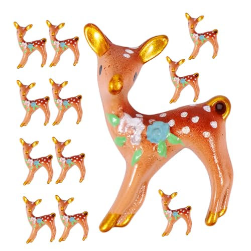 Alasum Einzigartiges Hirsch-gartenfiguren-Set 12-teilig Miniatur-kreaturen Für Bastelprojekte Und Puppenhaus-Dekorationen Alasum Einzigartiges Hirsch-gartenfiguren-Set 12-teilig Miniatur-kreaturen Für Bastelprojekte Und Puppenhaus-Dekorationen von Alasum