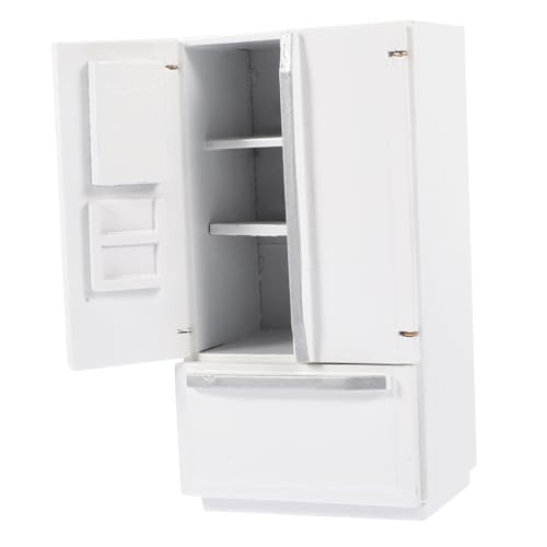 Alasum Kühlschrank Mini 12 Dollhouse Öbel Weißer Doppel Tür Kühlschrank Für Miniatur Küche Ideal Für Rollenspiele Und Kreative Spielwelten Mini-holzkühlschrank Modellmöbelzubehör Für Puppenhaus Alasum Kühlschrank Mini 12 Dollhouse Öbel Weißer Doppel Tür Kühlschrank Für Miniatur Küche Ideal Für Rollenspiele Und Kreative Spielwelten Mini-holzkühlschrank Modellmöbelzubehör Für Puppenhaus von Alasum