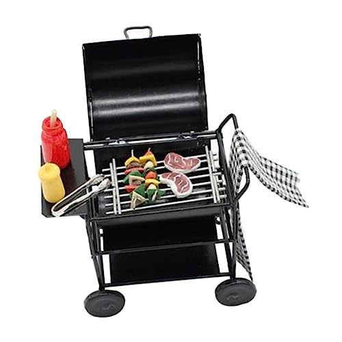 Alasum Miniatur-grillwagen Und Lebensmittelmodell Im Maßstab 1:12 Kochspielset Spielzeug Für Jungen Und Mädchen Pädagogisches Möbelspielzeug Alasum Miniatur-grillwagen Und Lebensmittelmodell Im Maßstab 1:12 Kochspielset Spielzeug Für Jungen Und Mädchen Pädagogisches Möbelspielzeug von Alasum