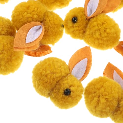 Alasum 12 Stück Teiliges Plüsch Häschen Dekoration Weihnachtsbaum Anhänger Niedliche Kleine Hasenfiguren für Tisch Fenster Tür Weihnachtliche Kuscheltiere für DIY Kränze und Festliche von Alasum