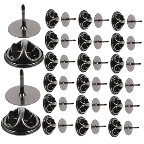Alasum 120 Sätze Brosche Zubehör Schmetterlingskupplungsstifte Stiftverschluss Rucksack-stifte Sichere Pin-rückseiten Schmetterlingsrücken Reversnadel-rückseiten Leere Stifte Kupfer Black Alasum 120 Sätze Brosche Zubehör Schmetterlingskupplungsstifte Stiftverschluss Rucksack-stifte Sichere Pin-rückseiten Schmetterlingsrücken Reversnadel-rückseiten Leere Stifte Kupfer Black von Alasum
