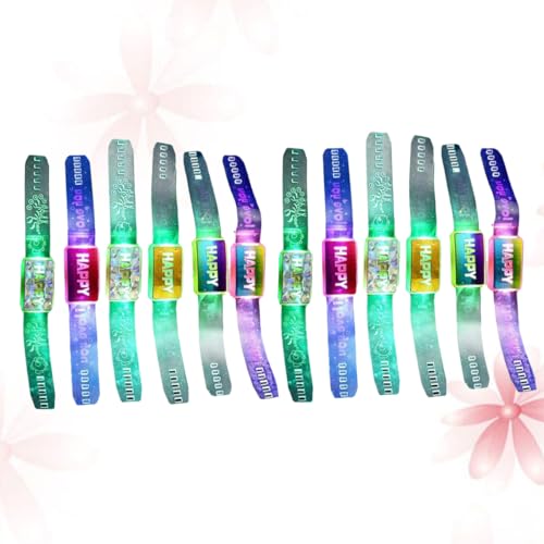Alasum Bunte Flash Armband Spielzeug 12pcs Mixed Sticks für Konzert Party Nachtleben von Alasum