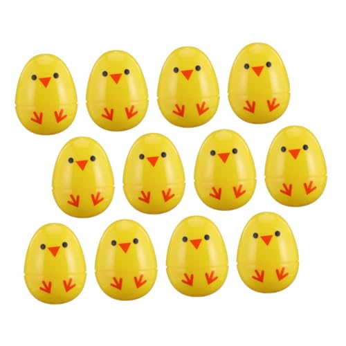 Alasum 12St Küken bedruckte Eier Seifenblasenmaschine Blase Zauberstab Eierbecher Eierjagdkorb sehr ostern ostereier easter toys Osterzubehör osterversorgung Plastik Yellow Alasum 12St Küken bedruckte Eier Seifenblasenmaschine Blase Zauberstab Eierbecher Eierjagdkorb sehr ostern ostereier easter toys Osterzubehör osterversorgung Plastik Yellow von Alasum