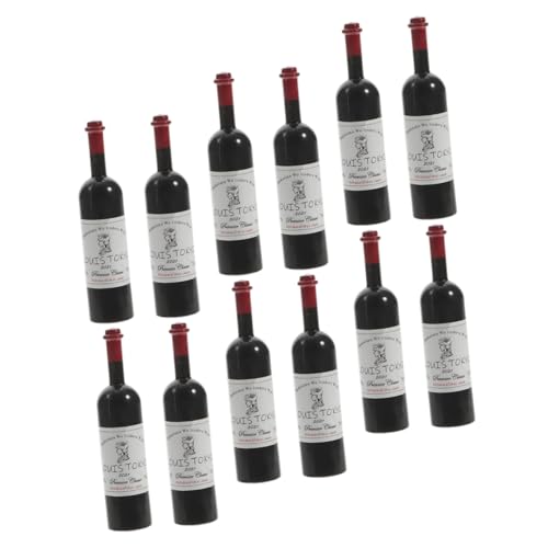 Alasum 12St Puppenhaus Wein für kinderspielzeug Children Toys Miniatur Puppenhaus Mini-Weinflaschen Bier Weinflaschen Mini Weinflaschen Plastik Alasum 12St Puppenhaus Wein für kinderspielzeug Children Toys Miniatur Puppenhaus Mini-Weinflaschen Bier Weinflaschen Mini Weinflaschen Plastik von Alasum