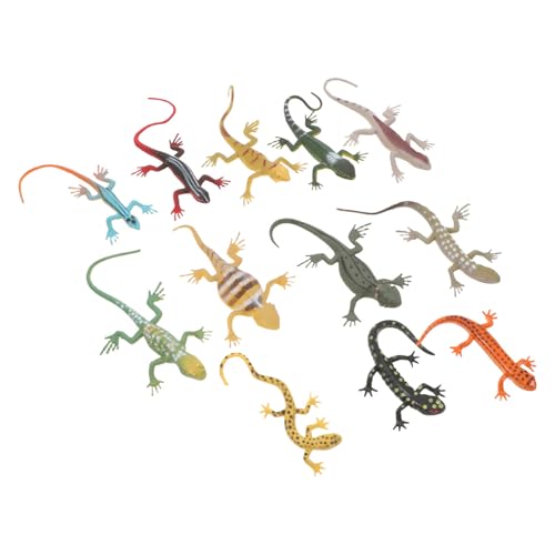 Alasum Lizard Box Streich Spielzeug 12 Stück Realistische Gecko Figuren Für Party Und Trick Alasum Lizard Box Streich Spielzeug 12 Stück Realistische Gecko Figuren Für Party Und Trick von Alasum