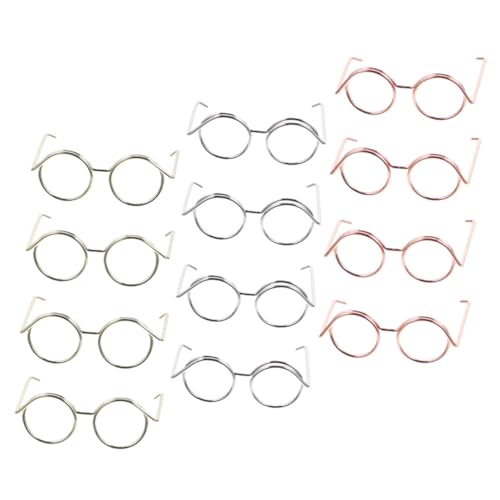 Alasum 12st Zubehör Für Puppenbrillen Kleine Puppe Anziehpuppe Puppe Puppe Mini Mini- Puppenbrille Deko-Puppe Minibrille Für Puppe Mini-Brille Kupferkabel Alasum 12st Zubehör Für Puppenbrillen Kleine Puppe Anziehpuppe Puppe Puppe Mini Mini- Puppenbrille Deko-Puppe Minibrille Für Puppe Mini-Brille Kupferkabel von Alasum