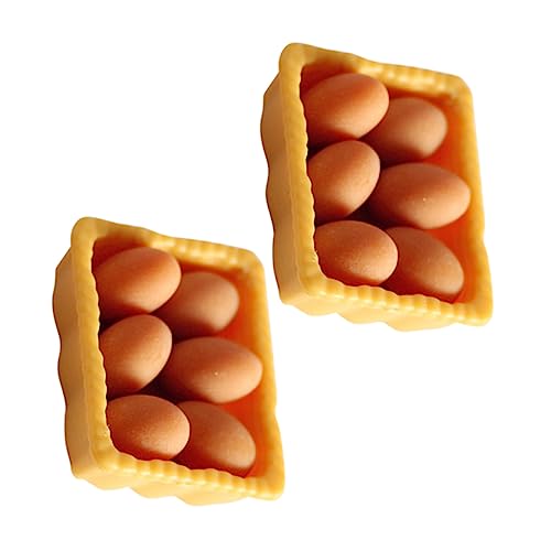 Alasum 14pcs Eier Miniatur Modelle Tablett Puppen Mädchen Spielzeug Realistische Landschaft Dekorationen Alasum 14pcs Eier Miniatur Modelle Tablett Puppen Mädchen Spielzeug Realistische Landschaft Dekorationen von Alasum