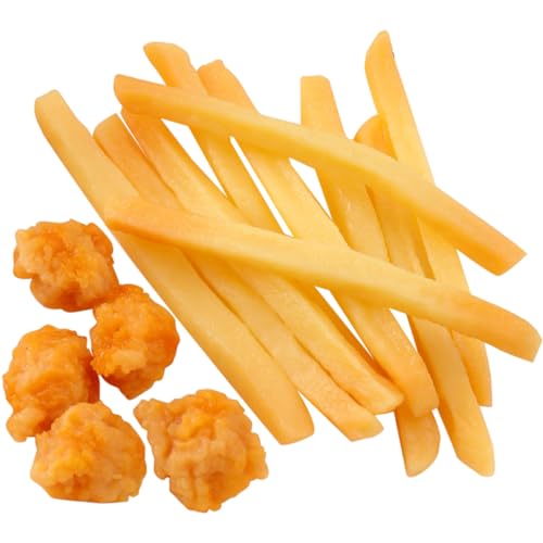 Alasum 15st Pommes-Modell Lebensechte Pommes Frites Modelle Markt-Display-Requisite Mini-Pommes Frites Künstliches Spielfutter Gefälschte Lebensmittel Realistisch Essen Orange PVC Alasum 15st Pommes-Modell Lebensechte Pommes Frites Modelle Markt-Display-Requisite Mini-Pommes Frites Künstliches Spielfutter Gefälschte Lebensmittel Realistisch Essen Orange PVC von Alasum