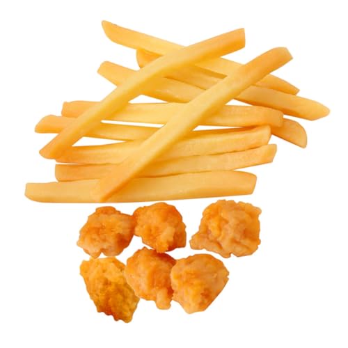 Alasum 16 Pcs Französisch Pommes Model Gefälschte Essen Künstliche Frommes Frites Lebensmittelsimulation Französische Pommes Gefälschte Hühnchen Gefälschte Frites Pommes Realistic Food Alasum 16 Pcs Französisch Pommes Model Gefälschte Essen Künstliche Frommes Frites Lebensmittelsimulation Französische Pommes Gefälschte Hühnchen Gefälschte Frites Pommes Realistic Food von Alasum