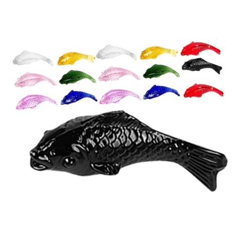 Alasum Lebendige Mini-fischfiguren Aus Kristall 16 Stück Miniatur-fischdekor Aquarium-Dekoration Für Zuhause Alasum Lebendige Mini-fischfiguren Aus Kristall 16 Stück Miniatur-fischdekor Aquarium-Dekoration Für Zuhause von Alasum
