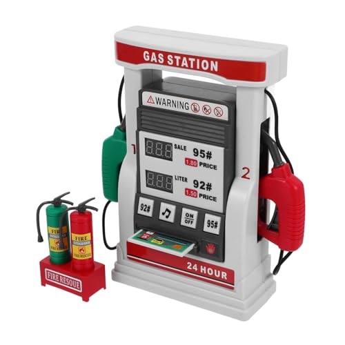 Alasum 1Satz DIY Tankstellenmodell Für Multifunktionales Auto Tankstellenmodell Mit Sprachansage Und Intelligentem Zählmechanismus Simulation Von Benzinpumpen Und Kartenleser Alasum 1Satz DIY Tankstellenmodell Für Multifunktionales Auto Tankstellenmodell Mit Sprachansage Und Intelligentem Zählmechanismus Simulation Von Benzinpumpen Und Kartenleser von Alasum