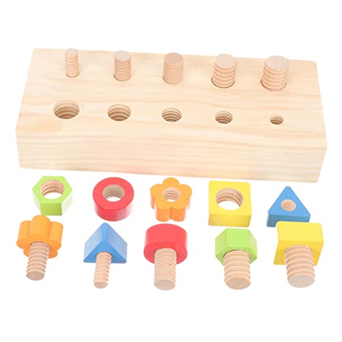 Alasum 1Satz Holzspielzeug Mit Bunten Kreatives Lernspielzeug Für Praktischer Fähigkeiten Und Frühkindlicher Bildung Für Vorschulkinder Alasum 1Satz Holzspielzeug Mit Bunten Kreatives Lernspielzeug Für Praktischer Fähigkeiten Und Frühkindlicher Bildung Für Vorschulkinder von Alasum