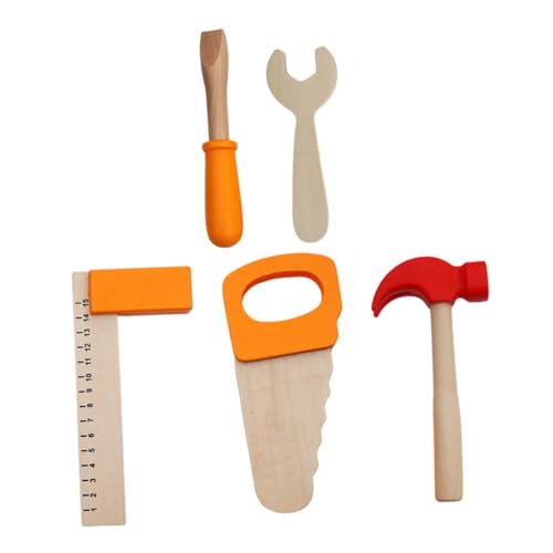 Alasum 1Satz Kinderspielzeug Holzwerkzeug Teilig Simulierte Schraubendreher Hammer Winkelmesser Holzschlüssel Säge Pädagogisches Hand Augen Koordination Alasum 1Satz Kinderspielzeug Holzwerkzeug Teilig Simulierte Schraubendreher Hammer Winkelmesser Holzschlüssel Säge Pädagogisches Hand Augen Koordination von Alasum