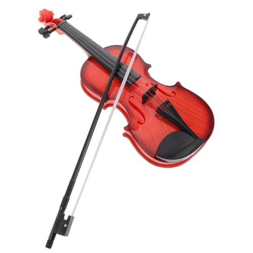 Alasum 1Satz Realistisches Violinspielzeug Für Simulierte Musik Mit Robustes Kunststoffmaterial Sicher Und Bequem Junge Musiker Und Aufführungen von Alasum