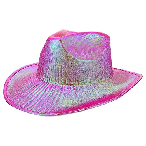 Alasum 1Stk Fantasy-Cowboy-Hut kindermütze kinder kappe Hut für Halloween kinder costume Kinderkleidung Glitzerhut Modehut Sonnenhut Erwachsener Hut eva Composite bunter Cowboyhut Rosy von Alasum