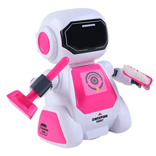 Alasum 1Stk Früherziehungsroboter Smartphone intelligente Spielzeuge Kindergeschichtenroboter kreatives für Jungen fegender Roboter Elektronisches Bauteil Rosa Alasum 1Stk Früherziehungsroboter Smartphone intelligente Spielzeuge Kindergeschichtenroboter kreatives für Jungen fegender Roboter Elektronisches Bauteil Rosa von Alasum