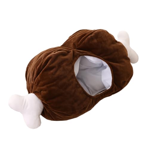Alasum Bequemer 1-teiliger Hut Aus Hühnerknochen Pp-baumwollmaterial Für Wärme Beim Cosplay Im Alltag Alasum Bequemer 1-teiliger Hut Aus Hühnerknochen Pp-baumwollmaterial Für Wärme Beim Cosplay Im Alltag von Alasum