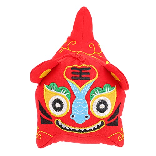 Alasum 2022 Chinesische Neujahr Tiger Stofftier Festival Puppe Ornament Retro Home Dekoration von Alasum