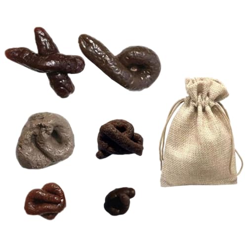 Alasum 1set Fake Poo Toy Poo Prank Prop Simulation Poo Model Spoofed Toys Für Halloween von Alasum