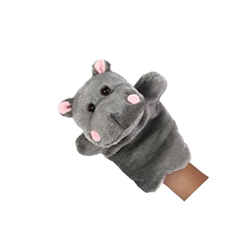 Alasum 1stk Handpuppe Für Puppentrage Nilpferd Handpuppe Geschichte Erzählende Marionette Geschichte Marionette Dark Grey von Alasum