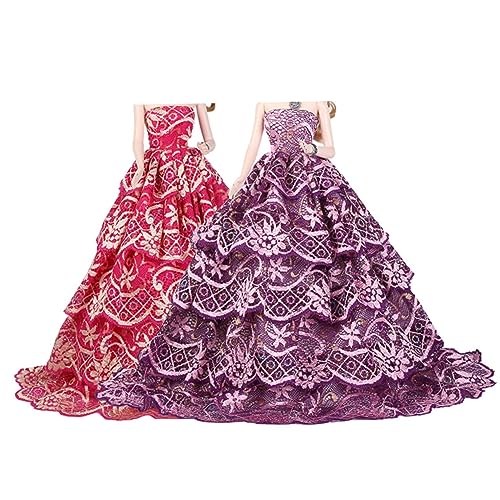 Alasum Elegantes Puppenkleid - Brautkleid Edles Partyoutfit Für Mädchen (rosig) Alasum Elegantes Puppenkleid - Brautkleid Edles Partyoutfit Für Mädchen (rosig) von Alasum