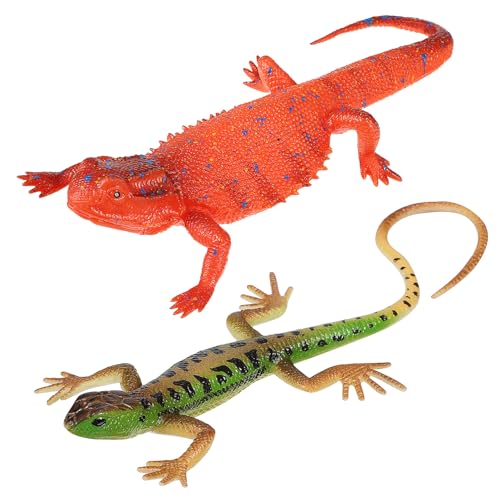 Alasum Simulation Modell 2 Pcs Figuren Lebensechte Reptil Tiere Für Pädagogisches Spielzeug Alasum Simulation Modell 2 Pcs Figuren Lebensechte Reptil Tiere Für Pädagogisches Spielzeug von Alasum