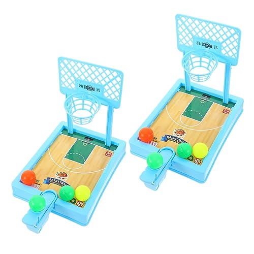 Alasum Interaktives Basketballspiel-Set Mini-Basketball-Desktop-Spielzeug Jungen Und Mädchen Basketball-Spielzeug Für Jungen Jungen Und Mädchen Sportspielzeug Indoor-Spiele Zufällig von Alasum