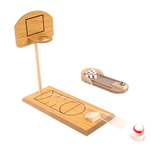 Alasum 2 Sätze Desktop-bowlingspiel Bowlingspiel Für Die Schule Basketball Spiel Wurfballspiel Khaki Bambus Alasum 2 Sätze Desktop-bowlingspiel Bowlingspiel Für Die Schule Basketball Spiel Wurfballspiel Khaki Bambus von Alasum