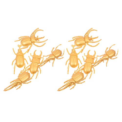Alasum Skarabäus- -Modell-Set 2 Stück Goldfarben Realistische Spielzeug-Tiere Figur Für Kinder Und Erwachsene Alasum Skarabäus- -Modell-Set 2 Stück Goldfarben Realistische Spielzeug-Tiere Figur Für Kinder Und Erwachsene von Alasum