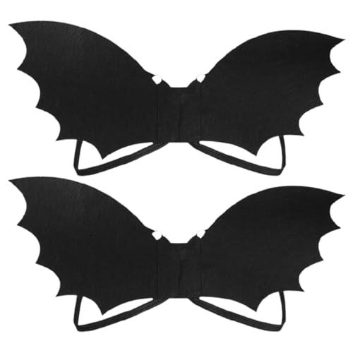 Alasum 2 Sets Fledermausflügel Kostü Für Eva Cosplay Umhang Requisite Für Jungen Und ädchen Ideales Vampir Kostü Für Halloween Party Deko Für Von 6 15 Jahren von Alasum