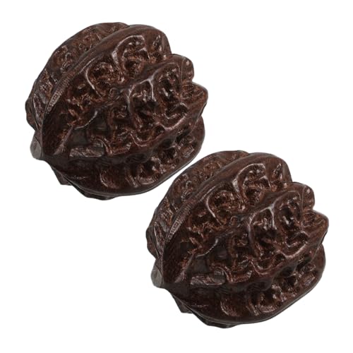 Alasum 2 Stück Fitness-Handball Gymnastikbälle Für Erwachsene Fingerübungsball Handgriffausrüstungsball Fitness-handbälle Gymnastikball Für Die Hände Handstärkungsgeräte Holz Light Brown Alasum 2 Stück Fitness-Handball Gymnastikbälle Für Erwachsene Fingerübungsball Handgriffausrüstungsball Fitness-handbälle Gymnastikball Für Die Hände Handstärkungsgeräte Holz Light Brown von Alasum