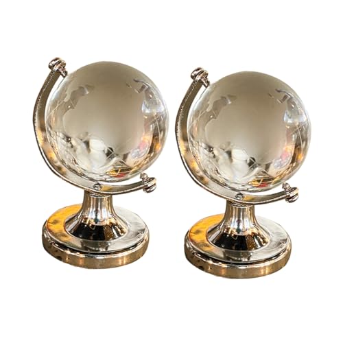 Alasum 2 Stück Kristallkugel bürodeko büro Dekoration Living Room Decoration Mini- -Ornament Desktop Miniatur- Erdkugelfigur Glas mit hohem Borosilikatgehalt Golden Alasum 2 Stück Kristallkugel bürodeko büro Dekoration Living Room Decoration Mini- -Ornament Desktop Miniatur- Erdkugelfigur Glas mit hohem Borosilikatgehalt Golden von Alasum