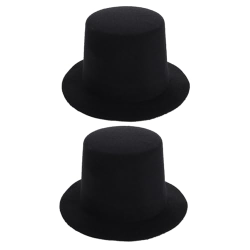 Alasum 2 Stück Mini Tops Hüte DIY Bastelmaterialien für Puppenkostüme Schwarz Stilvolle Kleine zum Verzieren von Stoffpuppen und Handarbeitsprojekten Alasum 2 Stück Mini Tops Hüte DIY Bastelmaterialien für Puppenkostüme Schwarz Stilvolle Kleine zum Verzieren von Stoffpuppen und Handarbeitsprojekten von Alasum