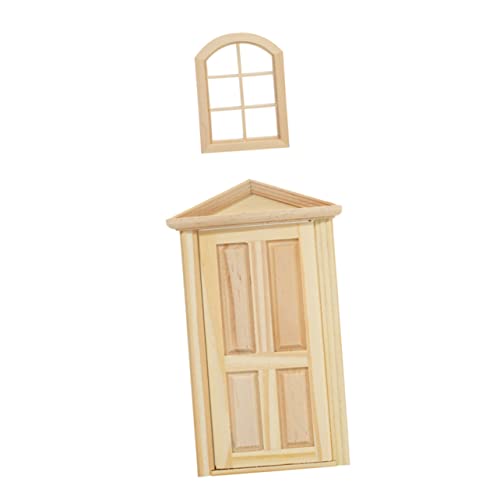 Alasum 2 Stück Mini-Tür- und Fenstermodell puppenzubehör Puppenhaus-Dekore Mini-Puppenhaus- Miniaturhauszubehör Puppenhaus-Außentür Miniaturen Puppenhauszubehör Birke Beige Alasum 2 Stück Mini-Tür- und Fenstermodell puppenzubehör Puppenhaus-Dekore Mini-Puppenhaus- Miniaturhauszubehör Puppenhaus-Außentür Miniaturen Puppenhauszubehör Birke Beige von Alasum