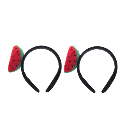 Alasum 2 Stück Modische Haarbänder, Wassermelonen-themen-stirnband, Tropisches Haarband, Niedliches Obst-stirnband Für Sommer, Strand, Party, Haarschmuck Alasum 2 Stück Modische Haarbänder, Wassermelonen-themen-stirnband, Tropisches Haarband, Niedliches Obst-stirnband Für Sommer, Strand, Party, Haarschmuck von Alasum