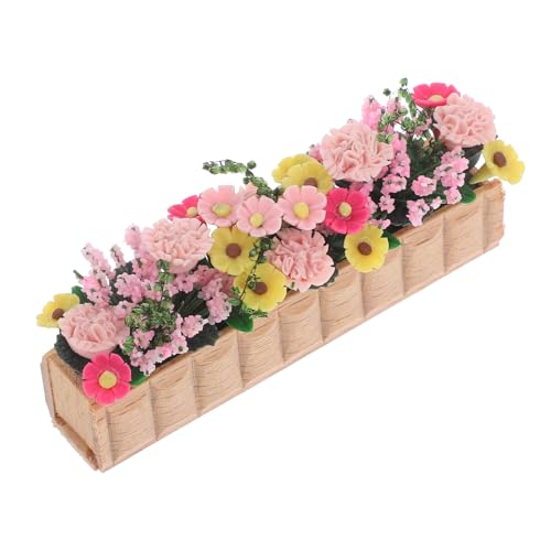 Alasum 2 Stück Puppenhausminiaturen Blume Kleine Hausdekoration Puppenhausdekor Colorful Alasum 2 Stück Puppenhausminiaturen Blume Kleine Hausdekoration Puppenhausdekor Colorful von Alasum