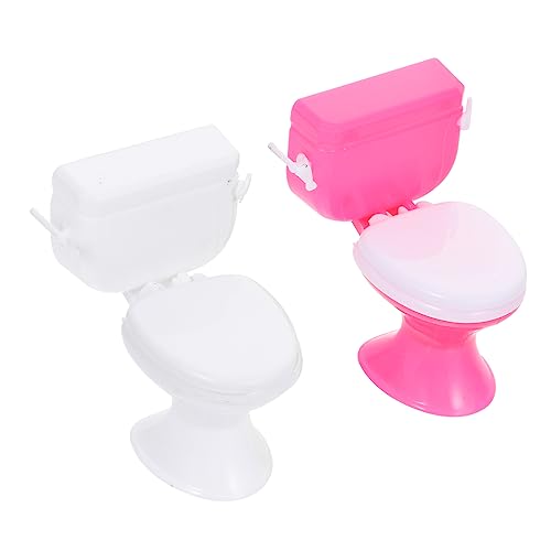 Alasum 2 Stück Puppentoilette Mini Kinderspielzeug Schränke Kognitives Simuliertes Schließfach Pädagogisches Simulation Schließfach Nachahmung Kunststoff Weiß Alasum 2 Stück Puppentoilette Mini Kinderspielzeug Schränke Kognitives Simuliertes Schließfach Pädagogisches Simulation Schließfach Nachahmung Kunststoff Weiß von Alasum