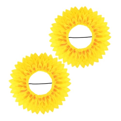 Alasum 2 Stück Sonnenblumenkopf -deckungs -requisiten Blumenhut-kostüm Sonnenblumenkostüm Mütze Für Kleine Mädchen Kleine Mädchen Hüte Sonnenblumen-ballongirlanden-kit Seidentuch Yellow Alasum 2 Stück Sonnenblumenkopf -deckungs -requisiten Blumenhut-kostüm Sonnenblumenkostüm Mütze Für Kleine Mädchen Kleine Mädchen Hüte Sonnenblumen-ballongirlanden-kit Seidentuch Yellow von Alasum