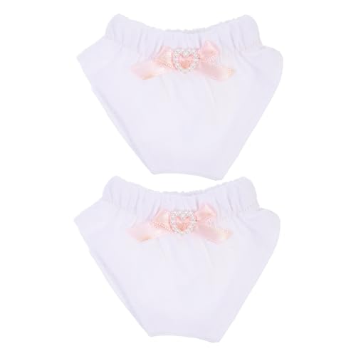 Alasum 2 Stück Teiliges Puppenunterwäsche für Puppen Feine Verarbeitung Leichtes Design Praktische Puppenkleidung für Zubehör und Miniaturhausdekoration Alasum 2 Stück Teiliges Puppenunterwäsche für Puppen Feine Verarbeitung Leichtes Design Praktische Puppenkleidung für Zubehör und Miniaturhausdekoration von Alasum